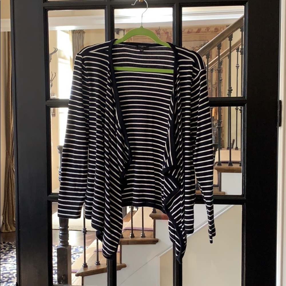 Talbots knit jacket